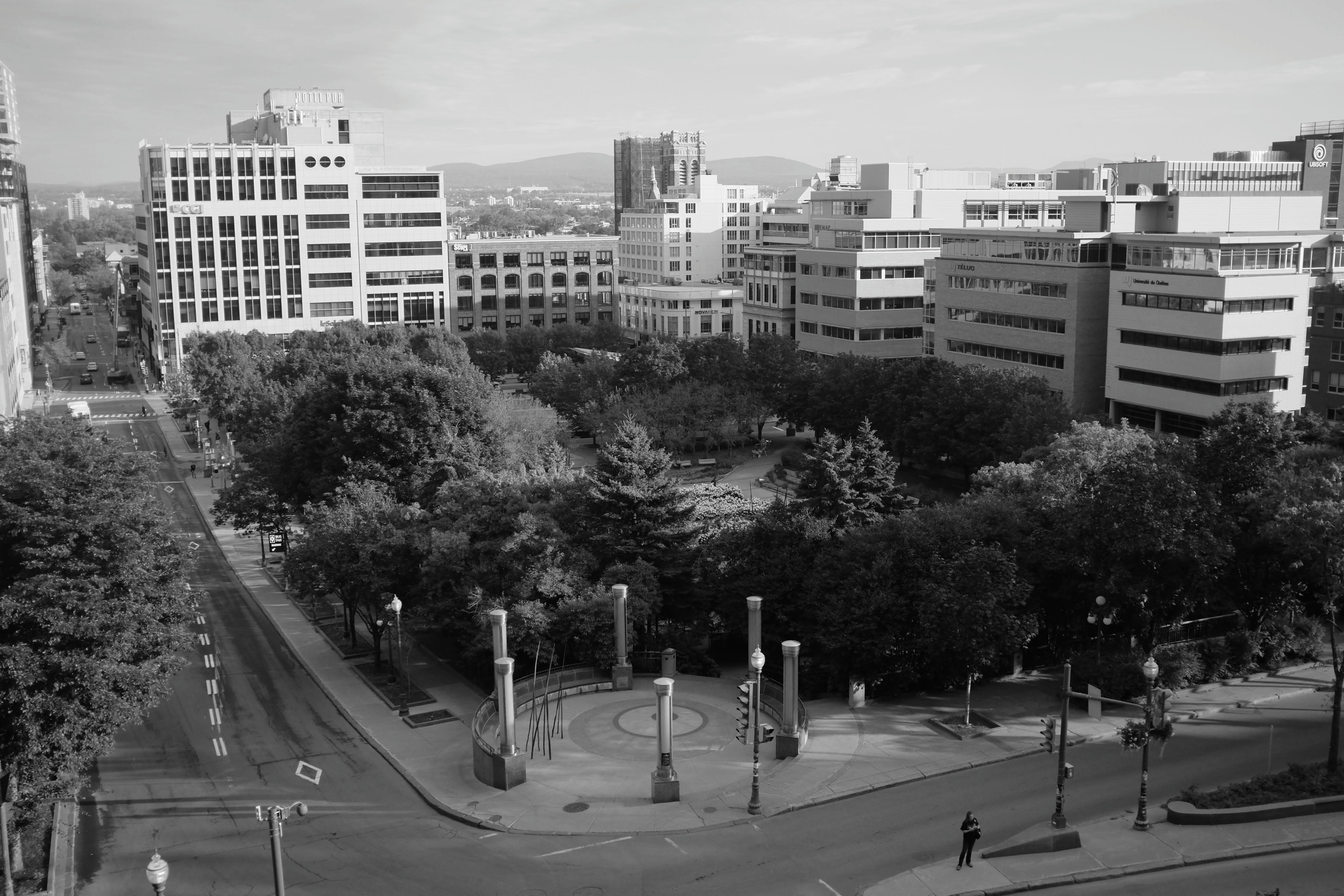 Vue sur la basse ville de Québec